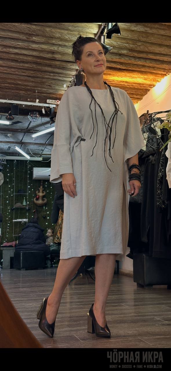 Эстетика формы: платье Crea Concept и архитектурная кожа 🕊️🌑