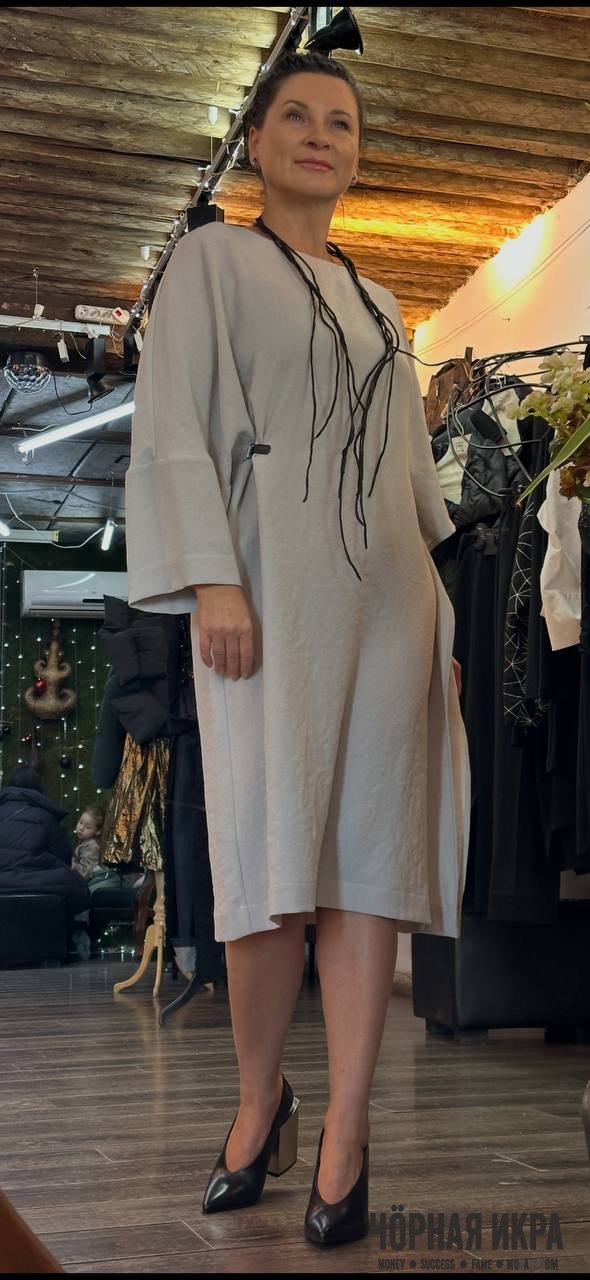 Эстетика формы: платье Crea Concept и архитектурная кожа 🕊️🌑