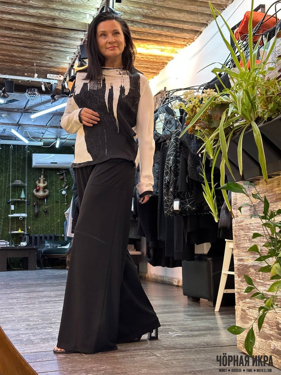 Контрастный образ с акцентом на фактуры