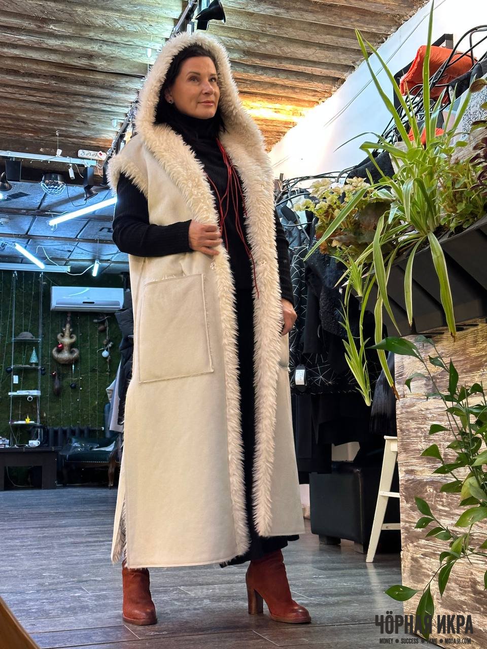 Эстетика дикой природы: жилет из экомеха от La HAINE 🌑🐾