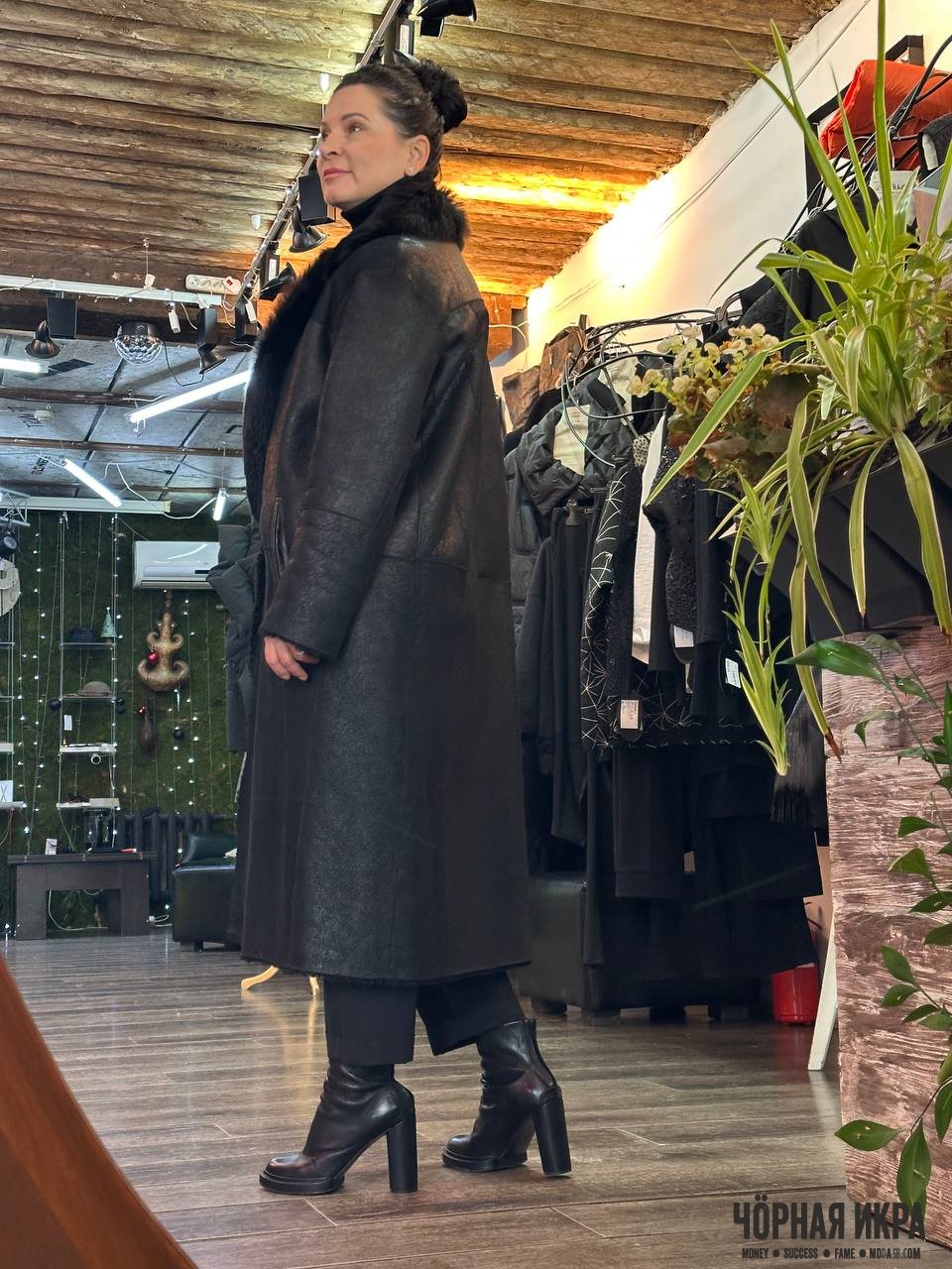 Авангардная роскошь: дубленка из 100% овчины от Andrea Ya’aqov 🧥❄️