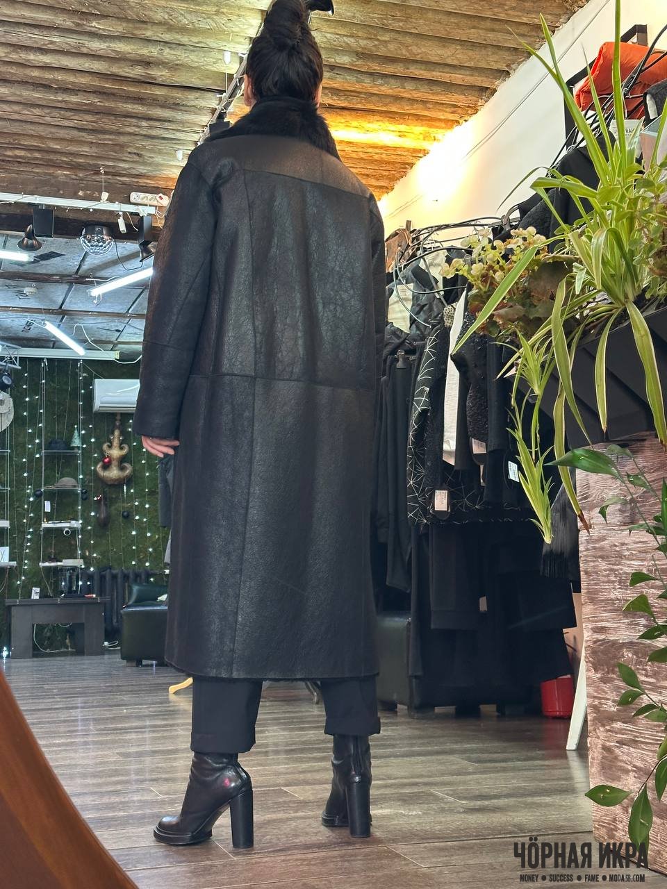 Авангардная роскошь: дубленка из 100% овчины от Andrea Ya’aqov 🧥❄️