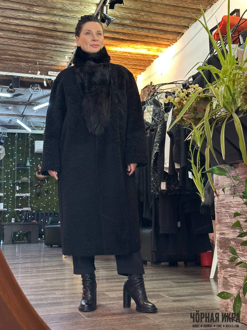 Авангардная роскошь: дубленка из 100% овчины от Andrea Ya’aqov 🧥❄️