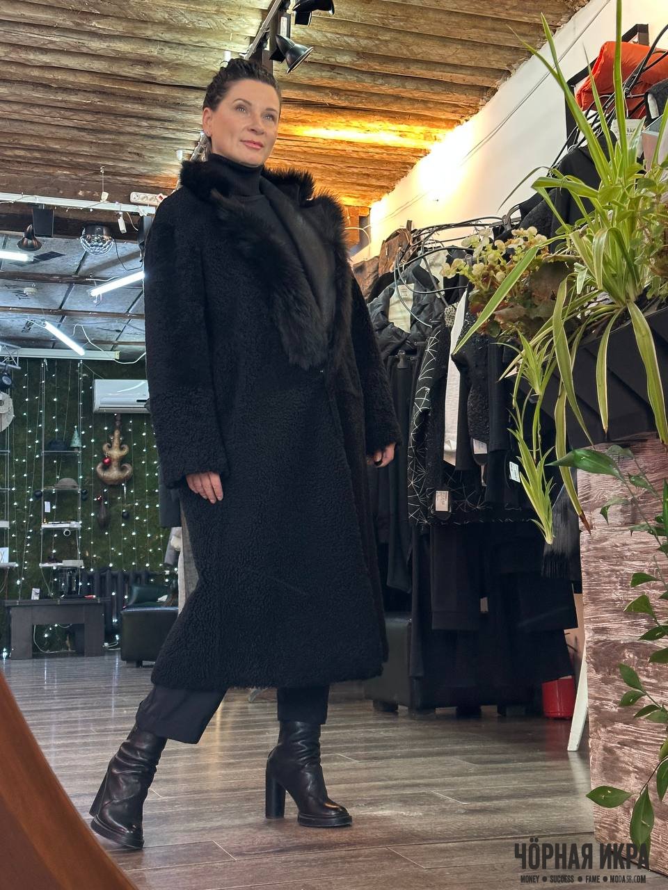 Авангардная роскошь: дубленка из 100% овчины от Andrea Ya’aqov 🧥❄️