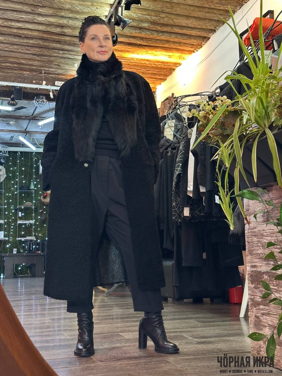 Авангардная роскошь: дубленка из 100% овчины от Andrea Ya’aqov 🧥❄️