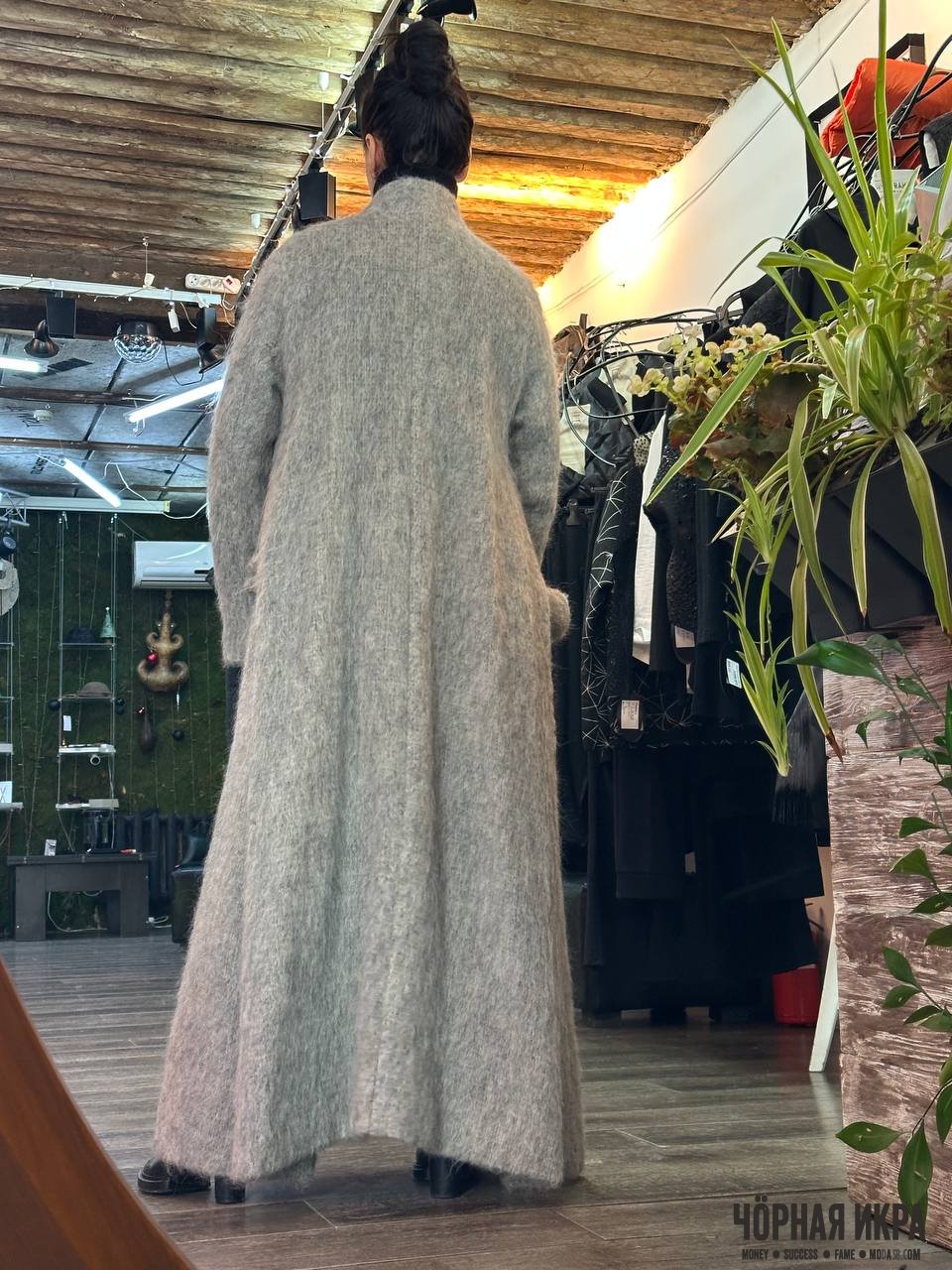 Нордический авангард: пальто с альпакой и мохером от Barbara I Gongini 🌑❄️