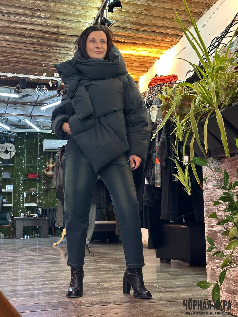 🖤 ТОТАЛЬНЫЙ ЧЁРНЫЙ: КОГДА ДЕНИМ ВСТРЕЧАЕТ ПУХ