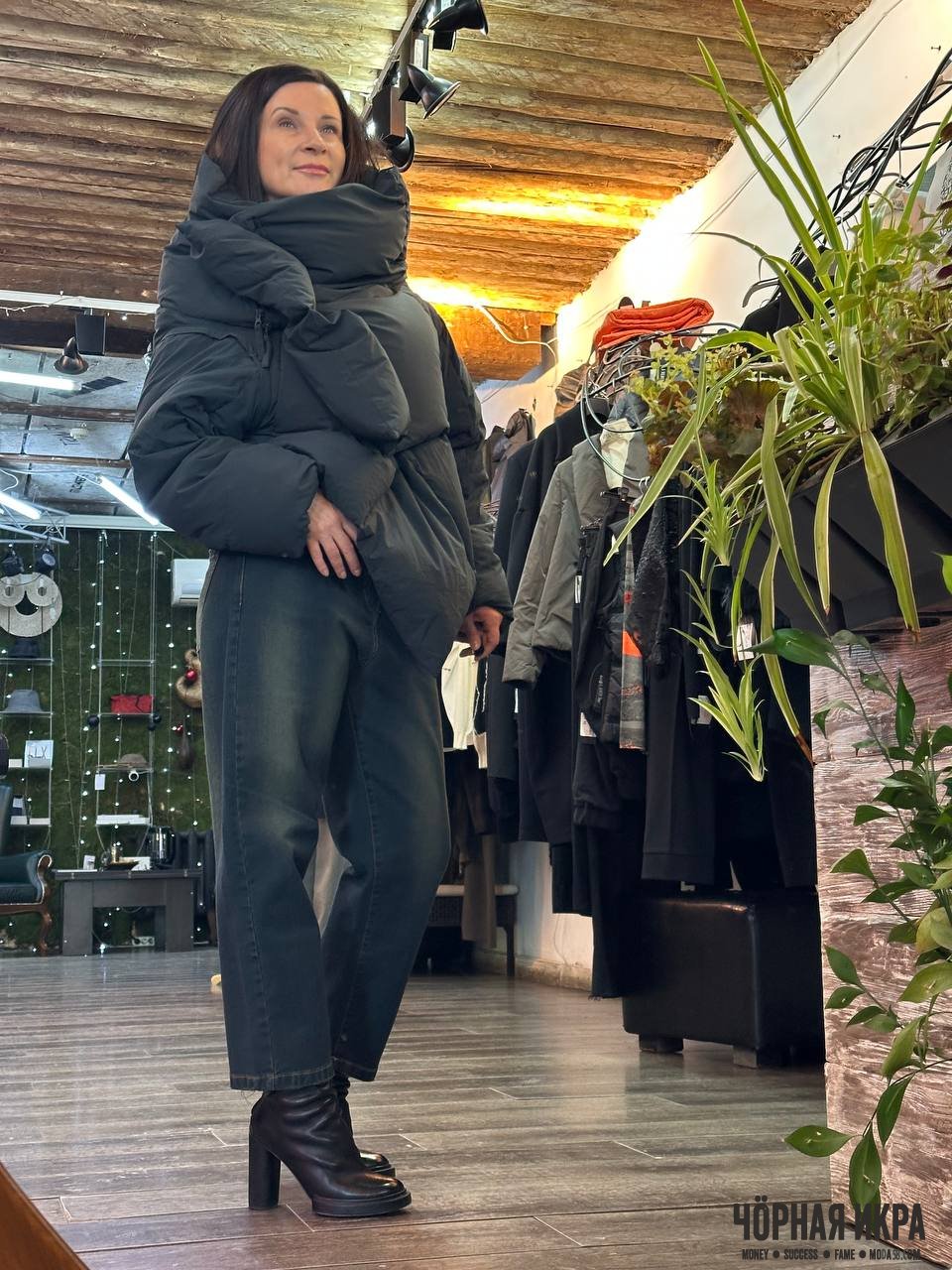 🖤 ТОТАЛЬНЫЙ ЧЁРНЫЙ: КОГДА ДЕНИМ ВСТРЕЧАЕТ ПУХ