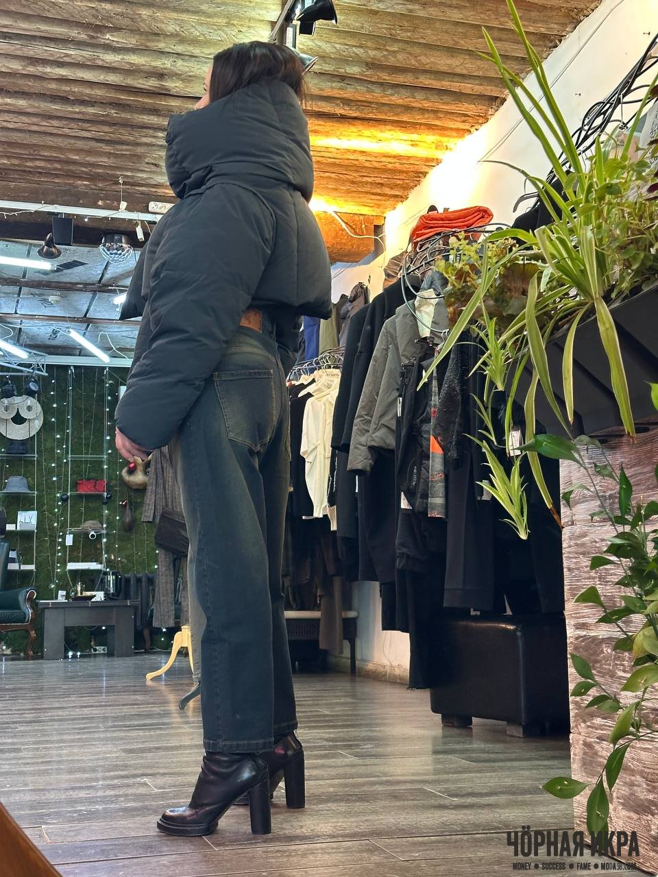 🖤 ТОТАЛЬНЫЙ ЧЁРНЫЙ: КОГДА ДЕНИМ ВСТРЕЧАЕТ ПУХ